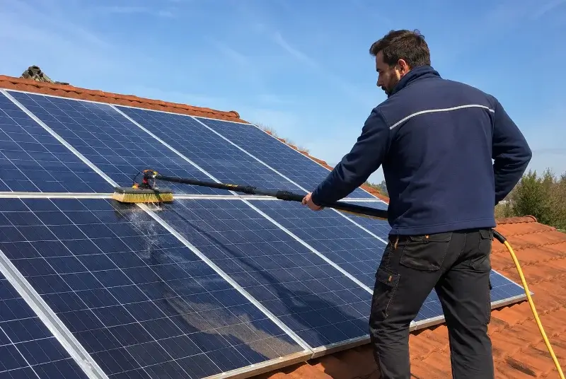 Nettoyage et entretien de panneaux solaires à Vaux-sur-Mer